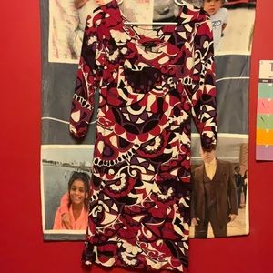 BCBG multicolor dress